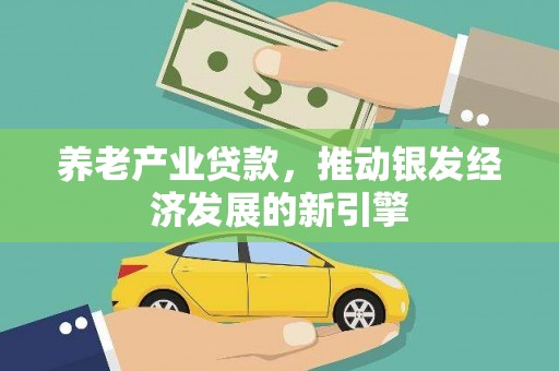 元宝山养老产业贷款，推动银发经济发展的新引擎