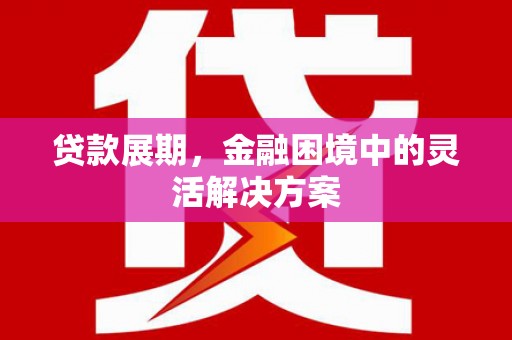 元宝山贷款展期，金融困境中的灵活解决方案