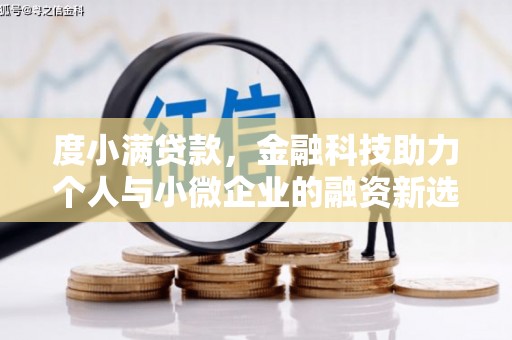 元宝山度小满贷款，金融科技助力个人与小微企业的融资新选择