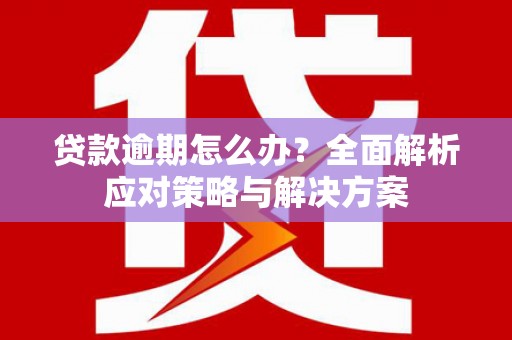 元宝山贷款逾期怎么办？全面解析应对策略与解决方案