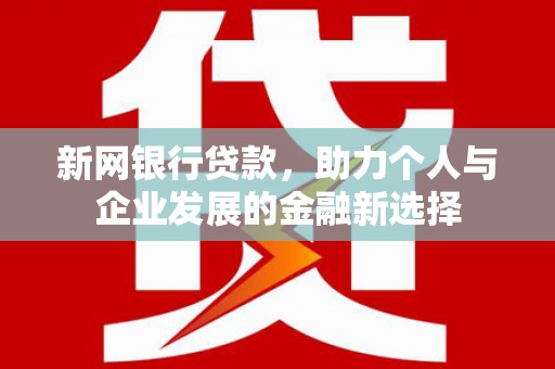 元宝山新网银行贷款，助力个人与企业发展的金融新选择