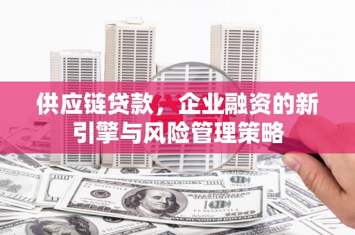 元宝山供应链贷款，企业融资的新引擎与风险管理策略