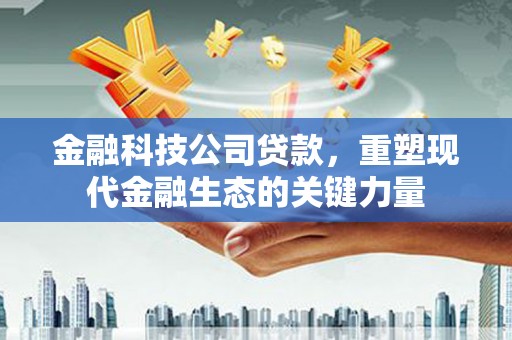 元宝山金融科技公司贷款，重塑现代金融生态的关键力量