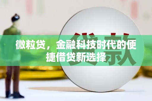 元宝山微粒贷，金融科技时代的便捷借贷新选择